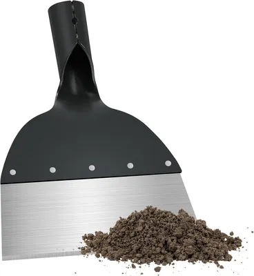 Obrázok produktu pre Záhradné náradie, Ocelová lopata, 21 cm, na pletie a čistenie, Kompaktné a praktické