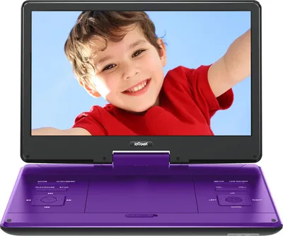 Produktbild von 15,9" Tragbarer DVD Player mit 14" HD Schwenkbaren Bildschirm CD Player Aufladbare