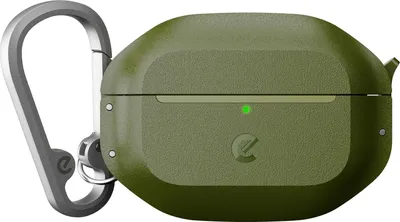 Image de KeyBudz Element Coque AirPods Pro 3 –  MIL-SPEC 810H Drop Test – Protection antimicrobienne IONPURE – Compatible avec recharge Qi-Wireless - Vert