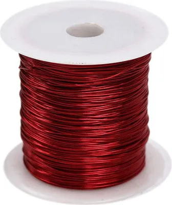 Produktbild von Roter Blumendraht 30 m
