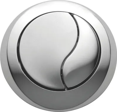 Produktbild von Siamp WC-Druckknopf Optima S, Spülbetätigung für Spülkasten, Chrom