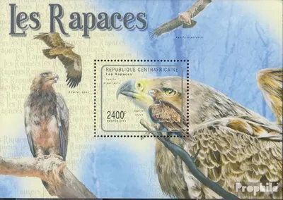 Produktbild von Briefmarken Zentralafrikanische Republik 2011 Mi Block715 (kompl.Ausg.) postfrisch Vögel