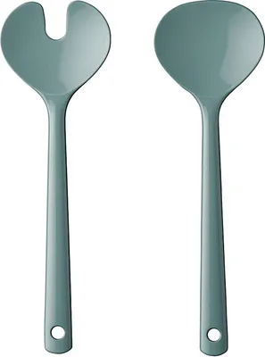 Produktbild von Salatbesteck Synthesis klein 2-teilig - Nordic green