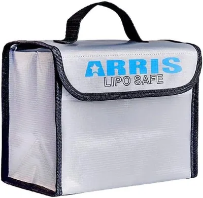 Produktbild von YUNIQUE GREEN-CLEAN-POWER LiPo Safe Bag 215x145x165 mm hitzebeständige Akkutasche für LiPo Akku Laden Transport Aufbewahrung RC Drohne FPV Modellbau