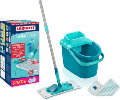 Leifheit 55510 Set POWER CLEAN Bodenwischer