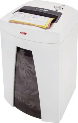 Zdjęcie produktu dla HSM 1910111 Niszczarka dokumentów SECURIO C18 - 3,9 mm, cięcie w paski, 12 kartek, biała