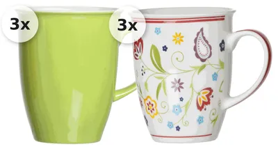Produktbild von Becher 320ml 6er Set Doppio Shanti grün
