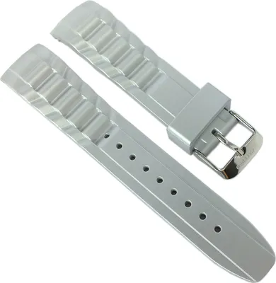 Produktbild von Calypso > Uhrenarmband Spezial Anstoß graues Kunststoffband < K5650