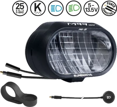 Produktbild von Supernova M99 mini pro25 Licht Fahrradlampe Scheinwerfer 5-13.5V max 21W 2023