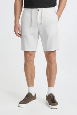 Produktbild von BLEND BHBones Herren Shorts kurze Hose Bermuda mit Leinen-Optik Eingrifftaschen 100% Baumwolle Regular fit, KI-generiertes Bild
