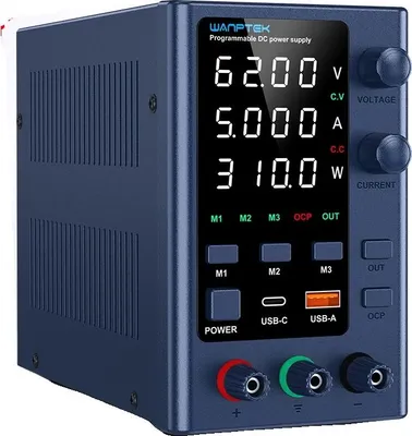 Image de Alimentation DC, tension réglable, plusieurs options de modèles, 0-62V 0-5A, 0-62V 0-5A