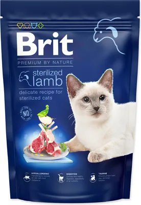Zdjęcie produktu dla BRIT Premium by Nature Cat Sterilized Lamb 800 g