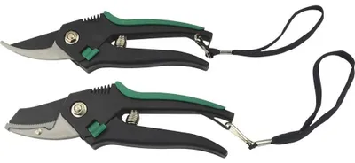 Image de BRÜDER MANNESMANN M63202 Leichtmetall-Gartenscheren-Set, 2-teilig