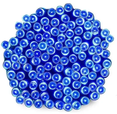 Produktbild von Ekspand | Weihnachtslichter 300 Led - Blau - 20 Meter - 8 Lichtmodi - Weihnachtslichter