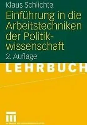 Obrázek produktu pro Einführung in die Arbeitstechniken der Politikwissenschaft