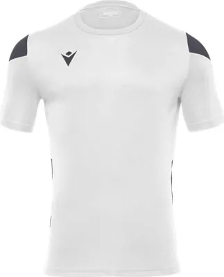 Immagine prodotto di Maglia Macron Polis a maniche corte da uomo - Bianco / Antracite