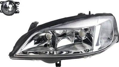 Produktbild von Scheinwerfer passend für Opel Astra G 02/1998-01/2005 H7 HB3 Li. + Nebel 1216110 1216539 1216157 09117303 09199903 93175368 8200074008 Johns