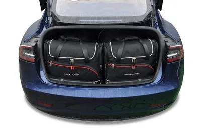 Obrázek produktu pro J&J Automotive | Sada 5ks cestovních tašek AERO pro TESLA MODEL 3 2017+