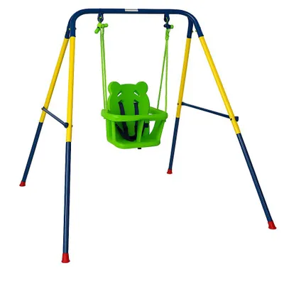 Produktbild von Extralink Rahmenschaukel für Kleinkinder Spielplatz 116 x 140 x 123 cm
