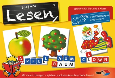 Produktbild von Noris Lernspiel Spaß am Lesen ab 5 Jahren; 606076340