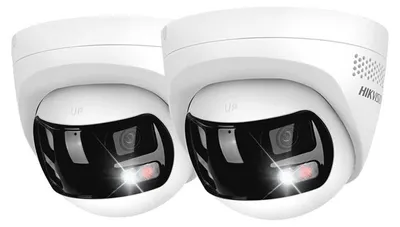 Zdjęcie produktu dla Kamera sieciowa IP, rozdzielczość 8 MP, szeroki kąt 180°, 2 kamery, 28 mm