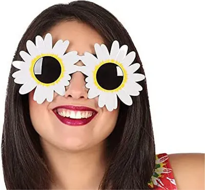 Image de Lunettes Marguerite Blanc années 60