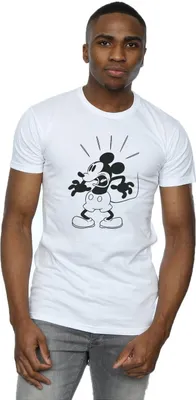 Produktbild von Disney - "Scared" T-Shirt für Herren BI39654 (3XL) (Weiß)