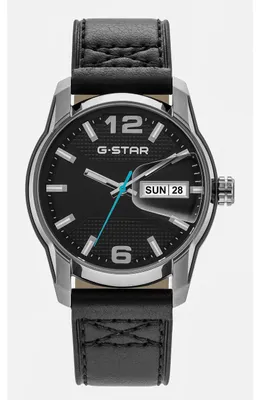 Productafbeelding van G-Star Datum horloge Selvedge Black Light Gun
