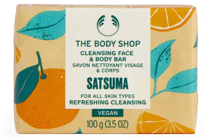 Zdjęcie produktu dla Mydło w kostce do twarzy i ciała Satsuma ( Cleansing Face & Body Bar) 100 g