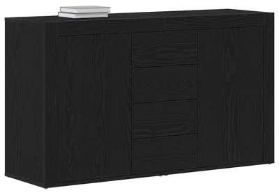 Zdjęcie produktu dla vidaXL Kredens o wyglądzie czarnego dębu 120 x 36 x 69 cm materiał drewnopochodny
