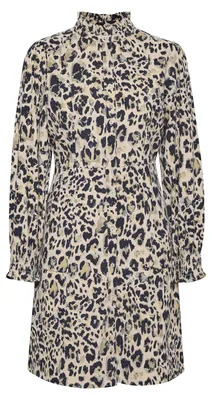 Produktbild von Part Two Damen Ruthiepw Dr Lässiges Kleid, Neutral Leo Print, 44