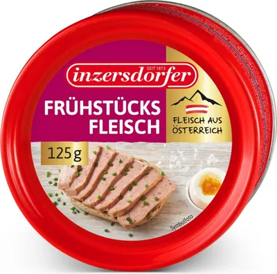 Produktbild von Frühstücksfleisch 125g, Inzersdorfer