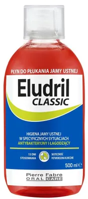 Produktbild von Eludril, Mundwasser, Anti-Plaque, 500 ml