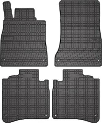 Zdjęcie produktu dla 2013-2020 Dywaniki podłogowe Mercedes S Class W222 gumowe czarne 4 szt