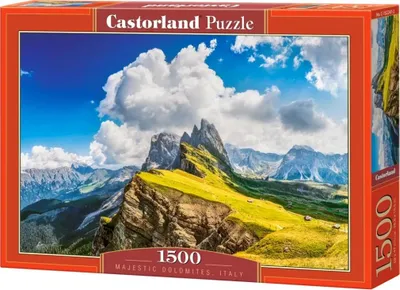 Obrázok produktu pre Puzzle 1500 Majestátne Dolomity Taliansko C-152247-2