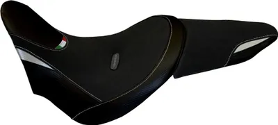 Immagine prodotto di Rivestimento copri sella Castelbuono specifico 1SL con logo per DUCATI x diavel