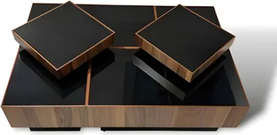 Produktbild von Wohnzimmertisch Couchtisch Beistelltisch Kaffeetisch Holz Moderne Luxus Möbel
