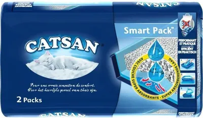 Produktbild von Catsan Smart Pack Katzenstreu - 2 x 4L