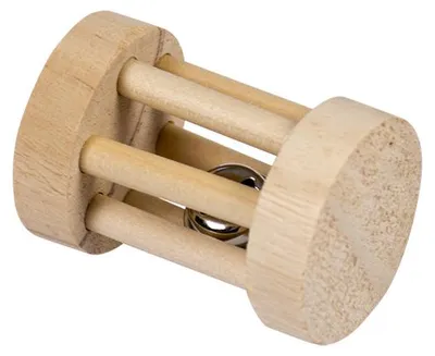 Productafbeelding van Duvo+ Houten Speelrol Met Bel 5x7CM