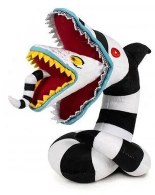 Produktbild von Beetlejuice Sandwurm Kuscheltier - 25 cm Plüschtier Halloween Stofftier