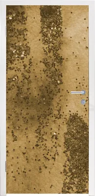 Produktbild von MuchoWow® Türtapete Selbstklebende Türfolie Gold - Glitzer - Textur 90x235 cm Türposter Türaufkleber Klebefolie Türklebefolie - XXL-Plakaten - Foster für Türen - Aufkleber