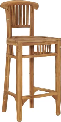 Produktbild von Möbel Barhocker Teak Massivholz - Barhocker 49428