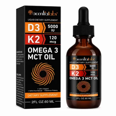 Produktbild von Vitamin D3 K2 Tropfen (60 ml)