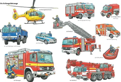Image de Duden 24+: Autos, Laster & Traktoren: Das große Wimmelbuch der Fahrzeuge