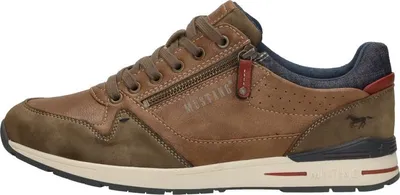 Image de Mustang Sneakers pour hommes  Sneakers basses - Cognac - Taille 43