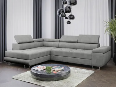 Produktbild von Sofa Couch Garnitur Sofagarnitur ALMA L mit Schlaffunktion Wohnlandschaft