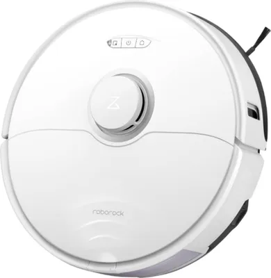 Produktbild von Roborock S8 Staubsauger Roboter Sonic Saugroboter 6000Pa DuoRoller-Bürste VibraRise Wischen 3D-Mapping 3D-Strukturiertes Licht LiDAR Kindersicherung APP Control (Weiß)
