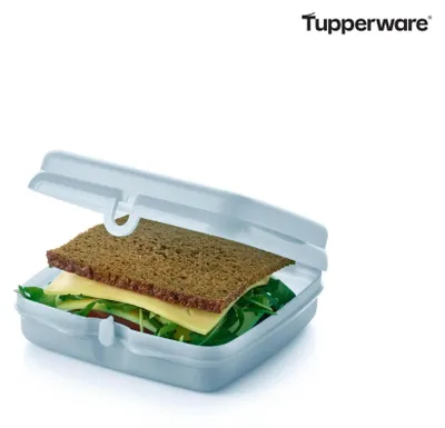 Produktbild von Tupperware Eco+ Sandwichbox hellblau