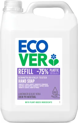 Immagine prodotto di sapone per le mani ecover al profumo di lavanda 4006321 5l