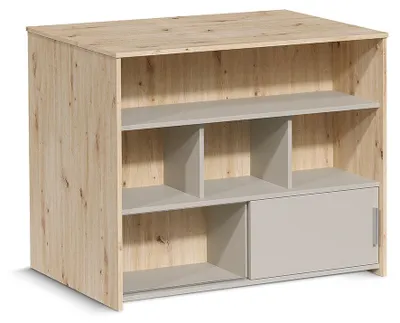 Imagen del producto de Mesa de bar Vicco Aventi Roble artesanal/Cachemira 105 x 70 cm, Model 71669